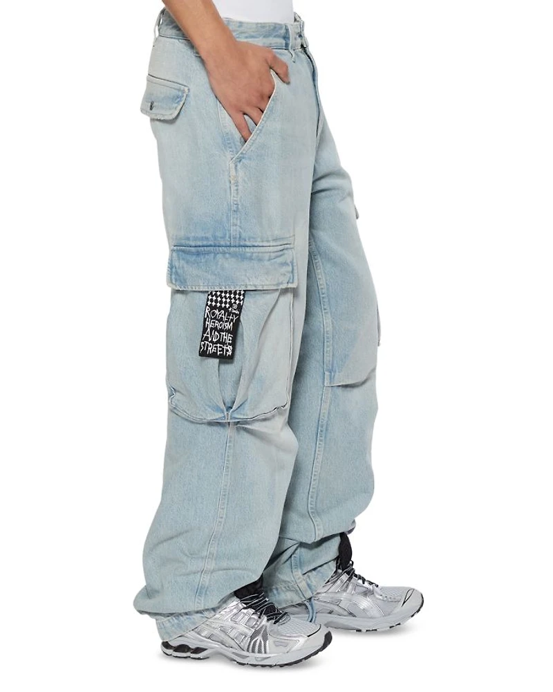 Riot Cargo Pant Denim