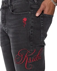 Van Winkle Skinny Fit Jean Black
