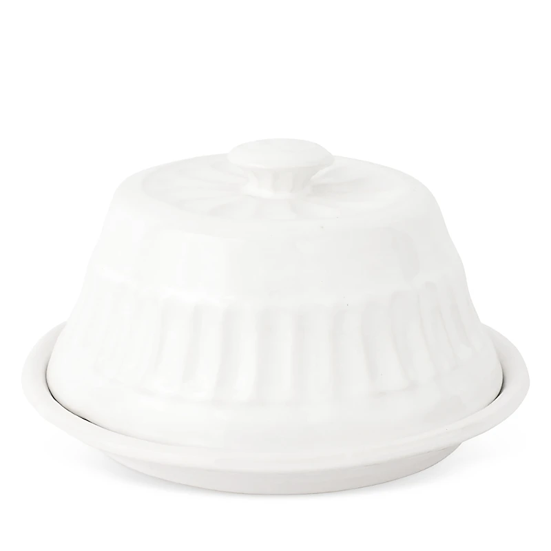 Vietri Pietra Serena Butter Dish