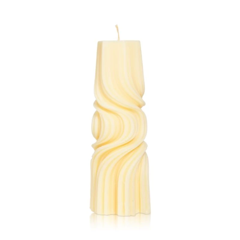 Kange Spiral Column Swirl Candle