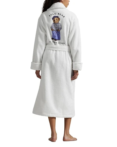 Printed Bear Robe