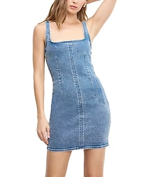 Good American Denim Shift Dress