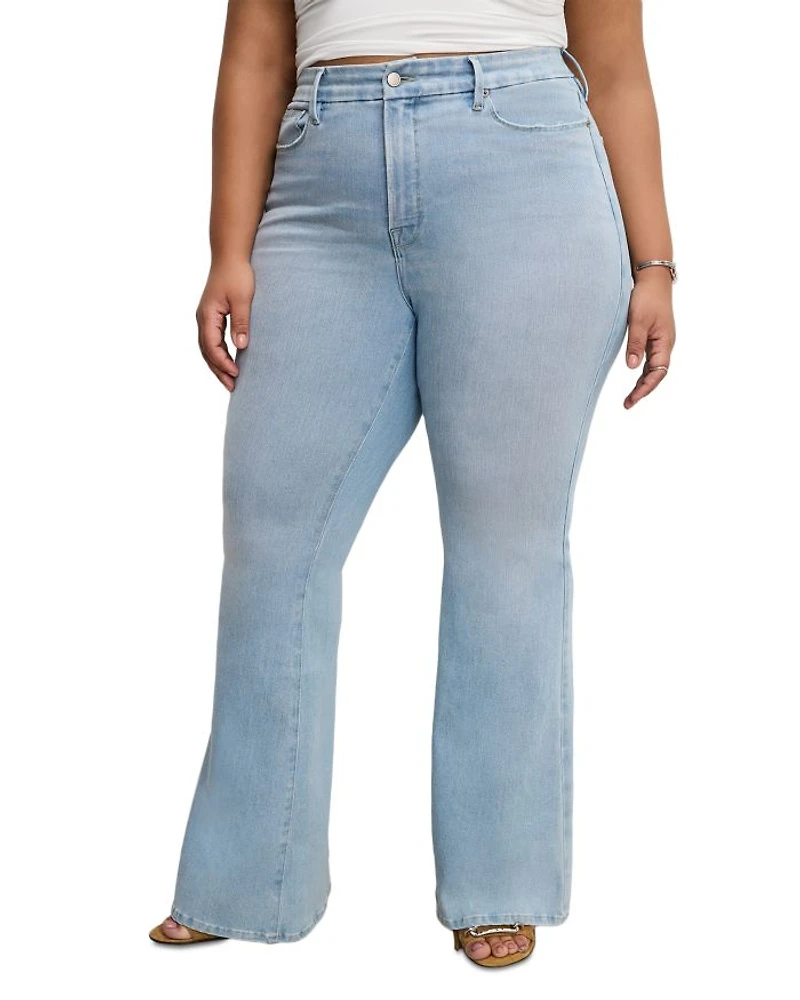 Soft Tech Good Legs Flare Jeans Indigo841