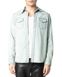 Zadig & Voltaire Saby Denim Shirt