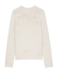 Jordan Merino Wool Destructed Sweater