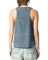 Tander Suede Tank Top