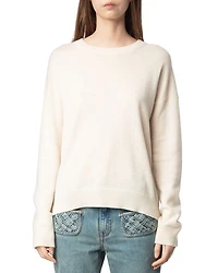 Cici Star Patch Cashmere Sweater