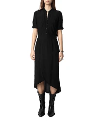 Zadig & Voltaire Rimaz Soft Midi Dress