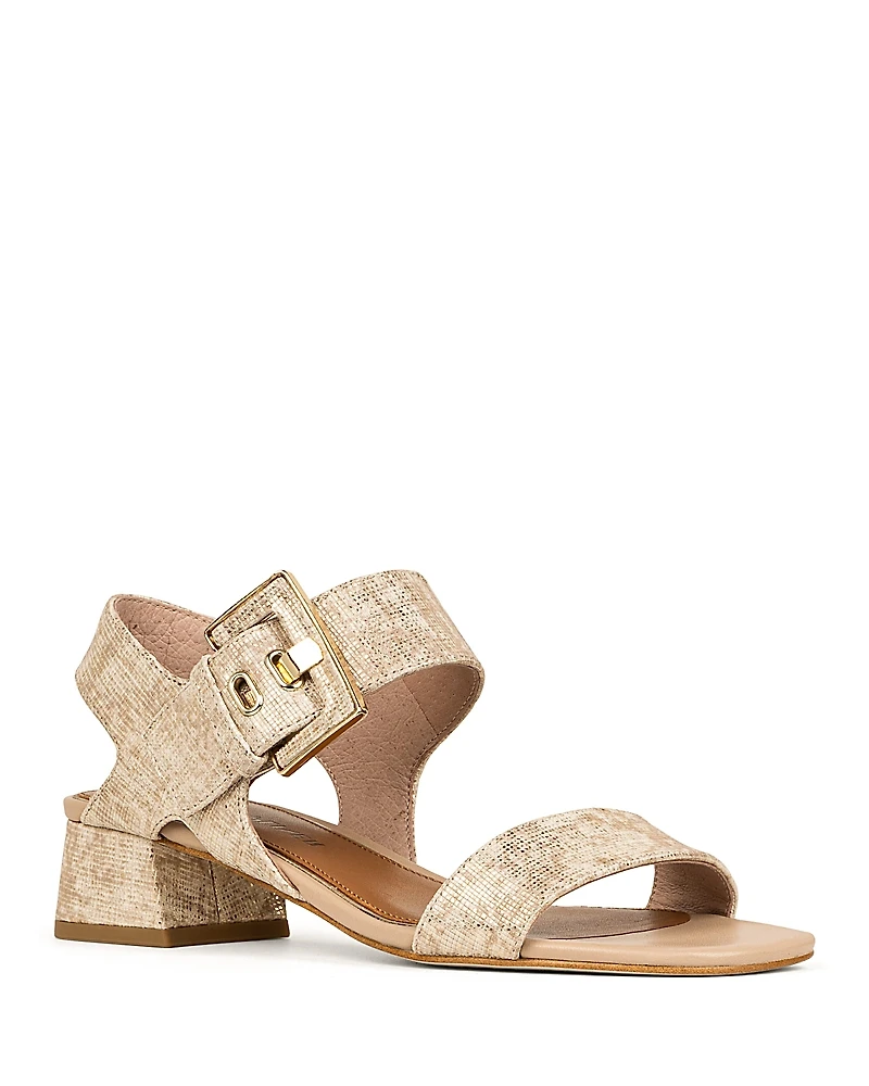 Donald Pliner Women's Ankle Strap Slingback High Heel Dress Sandals