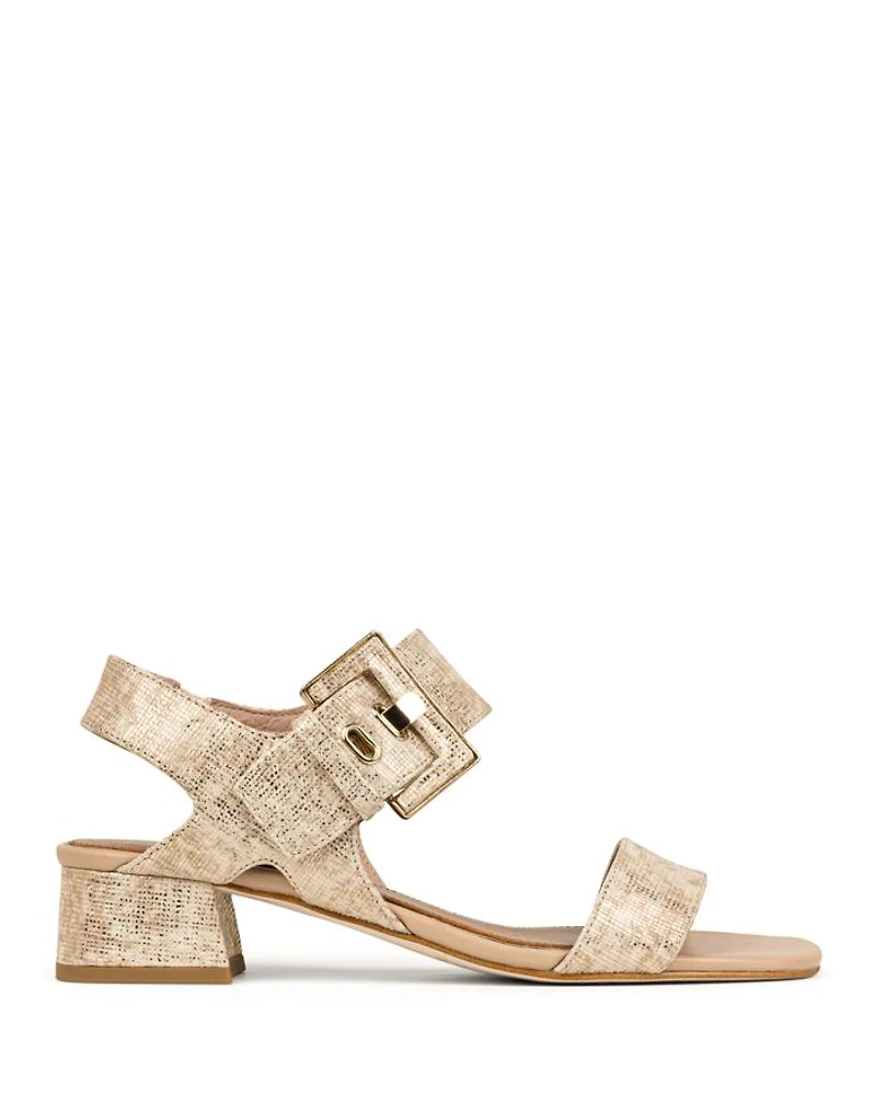 Women's Ankle Strap Slingback High Heel Dress Sandals