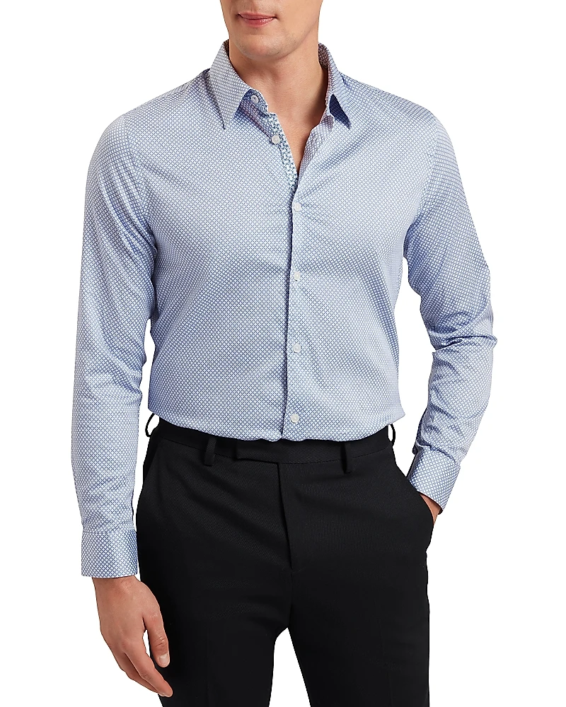Ted Baker Danner Slim Fit Button Front Shirt