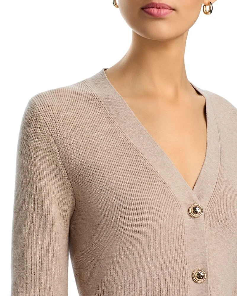 Peplum Hem Cardigan