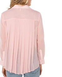 Long Sleeve Woven Shirt