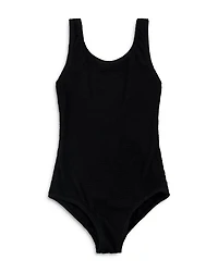 Girls' Crinkle One Piece Swimsuit - Big Kid