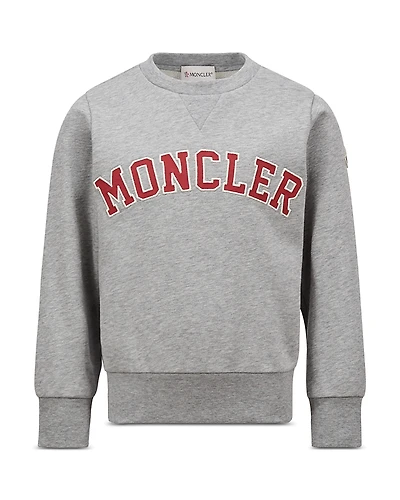 Moncler Boys' Embroidered Logo Sweatshirt - Big Kid
