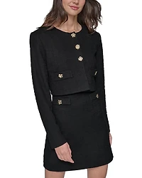 Collarless Jacket