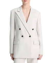 Vince Soft Sculpture Double-Breasted Blazer