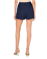 Pleated Dobby Stripe Shorts