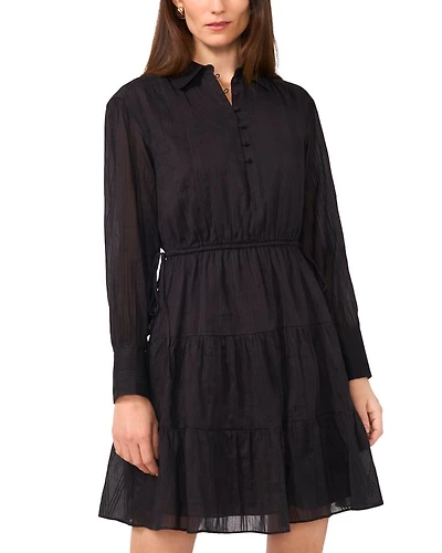 Collared Button Front Dress