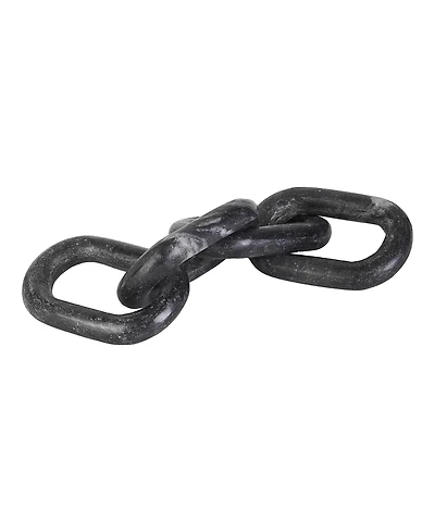 Gauri Kohli Eternity Black Marble Links Decorative Chain