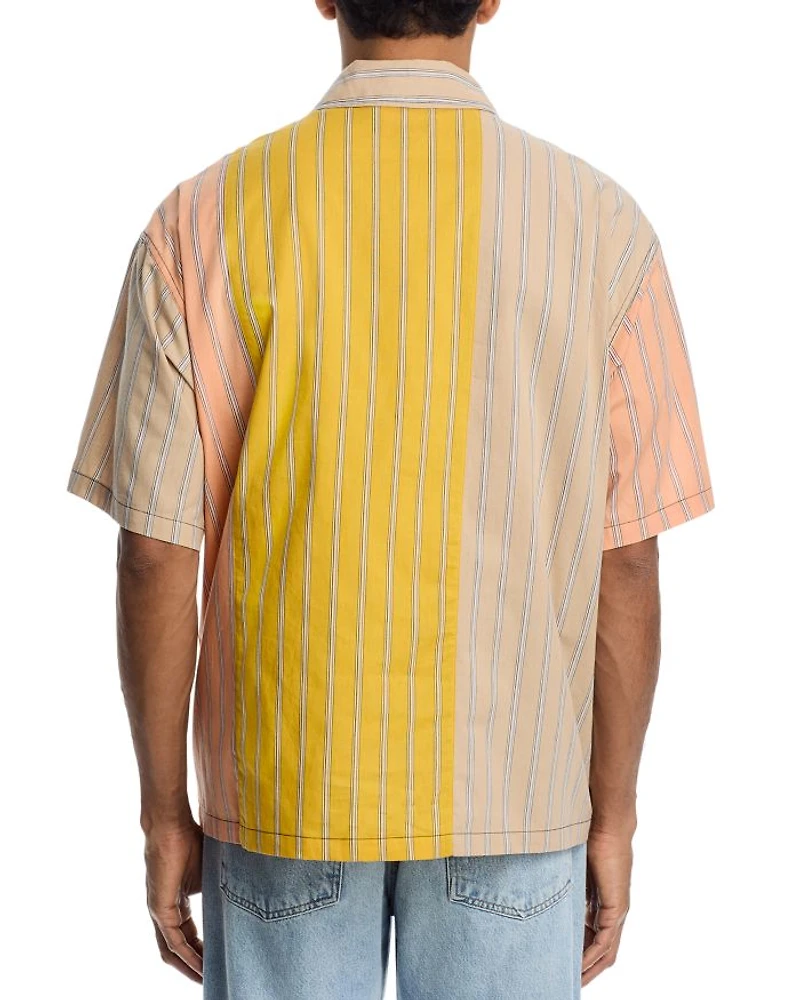Garner Regular Fit Zip Front Short Sleeve Shirt