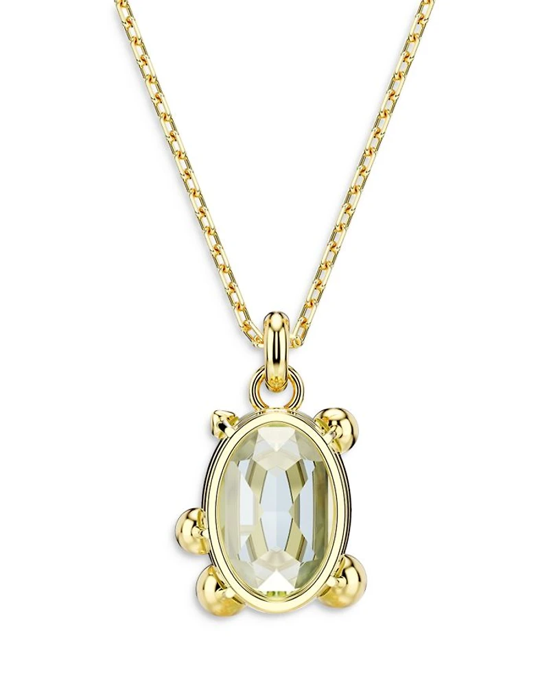 Gema Mixed Cut Multicolor Pendant Necklace, 16.5-19.25"