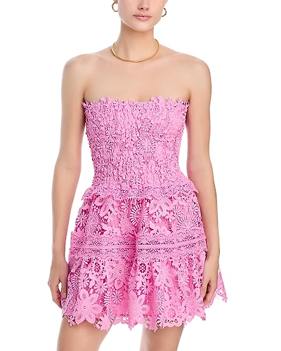 Waimari Tiffany Lace Mini Dress