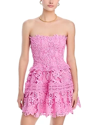Waimari Tiffany Lace Mini Dress