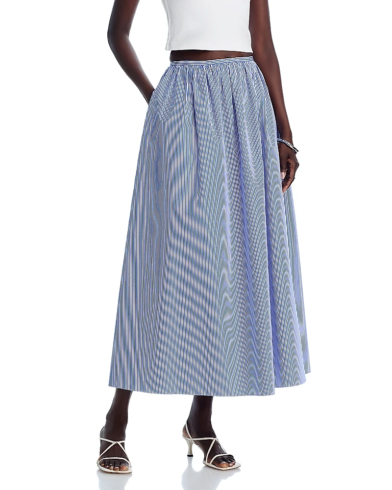 Lafayette 148 New York Gathered Waist Skirt