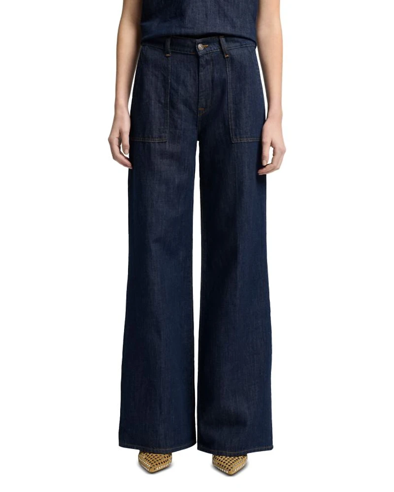 Lotta High Rise Jeans Blueberry