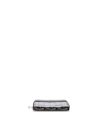 PM Matignon Zip Wallet Coated Canvas with Leather