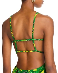 Banana Aquarela Midi Dress