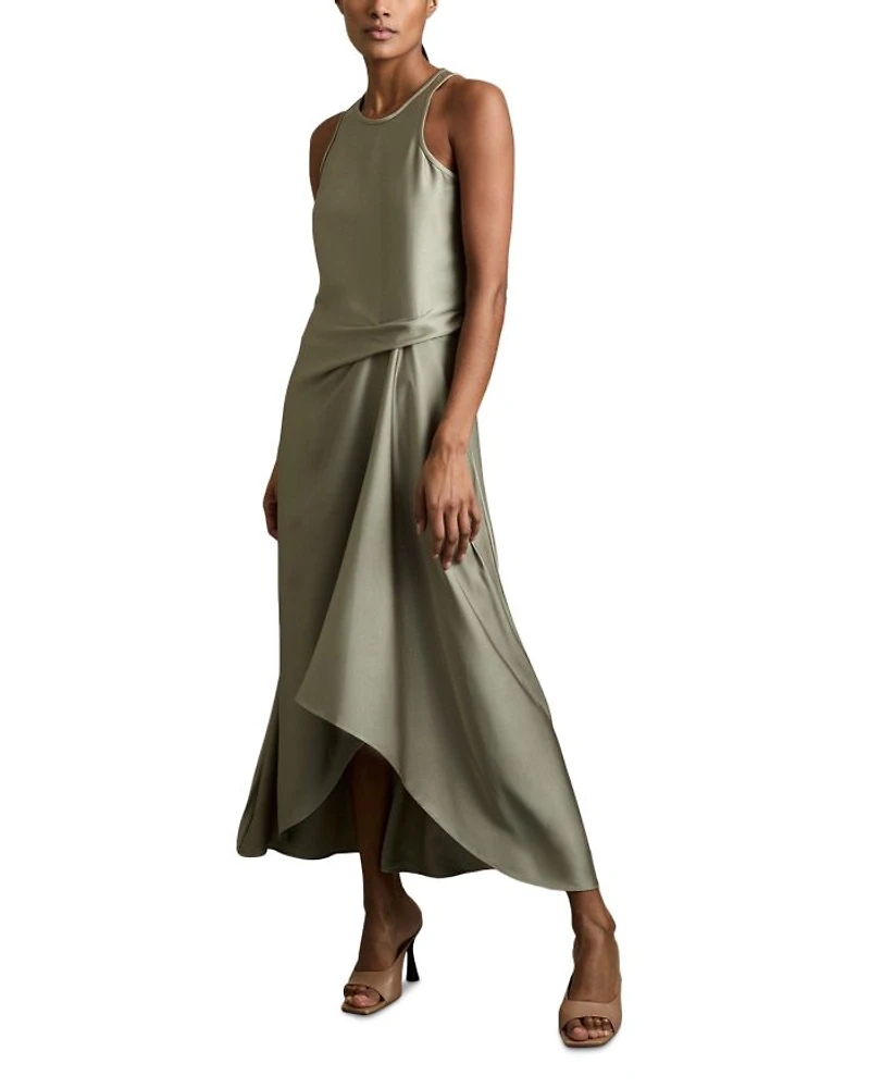 Micah Draped Occasion Dress