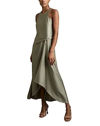 Micah Draped Occasion Dress