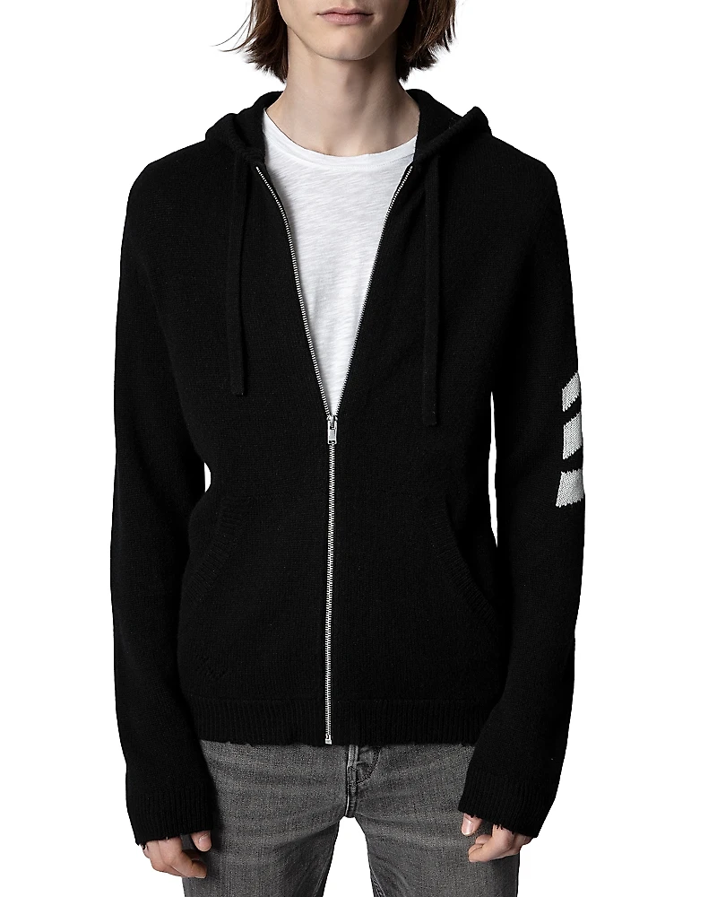 Zadig & Voltaire Clash Arrow Cashmere Hoodie