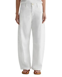 Ag High Rise Barrel Leg Pants