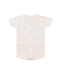 Feltman Brothers Unisex Eyelet Knit Romper - Baby