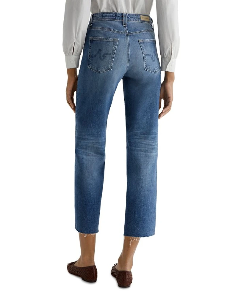 Saige High Rise Wide Leg Cropped Jeans 16 Years Postcard