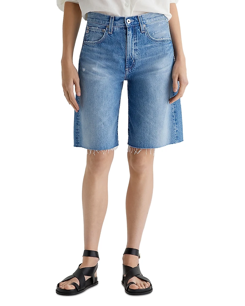 Ag Hattie High Rise Bermuda Shorts