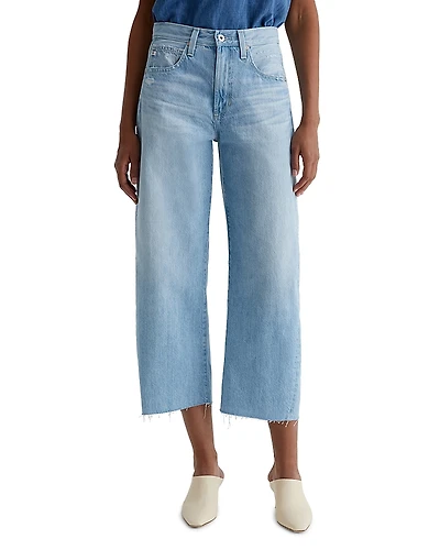 Ag Hattie Crop High Rise Barrel Leg Jeans