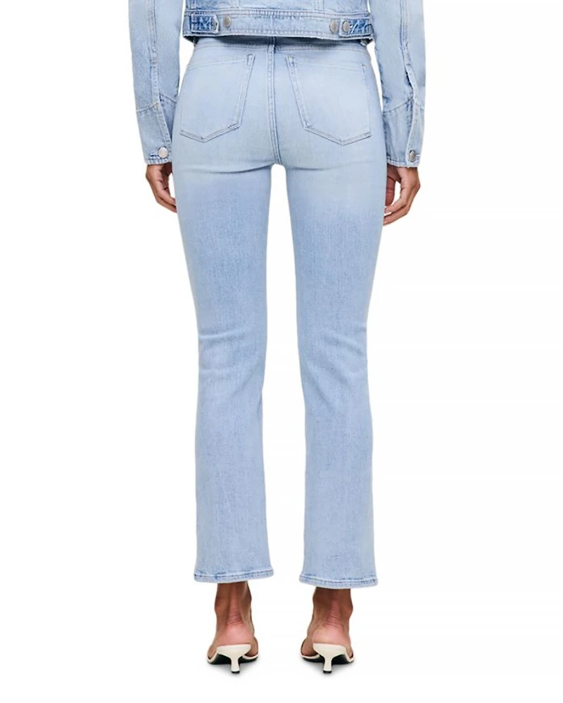 Mara Straight Mid Rise Instasculpt™ Ankle Jeans Atlantic