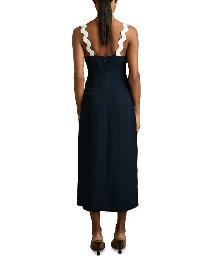 Wave Craft Midi Dress