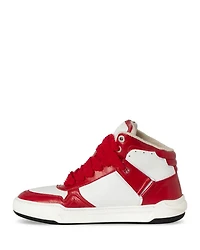 Men's High Wings Leather Sneakers
