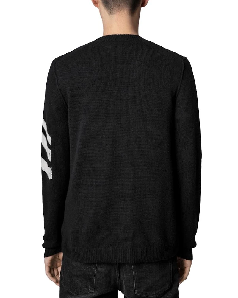 Clash Arrow Cashmere Sweater