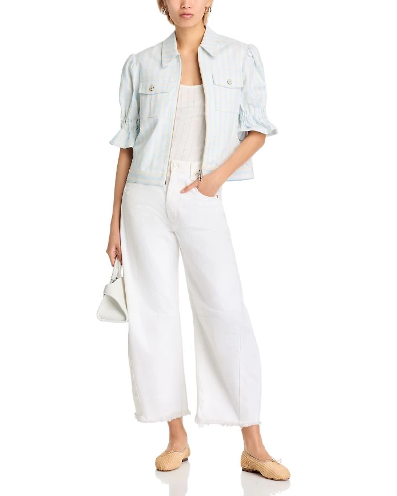 Gingham Denim Holly Jacket