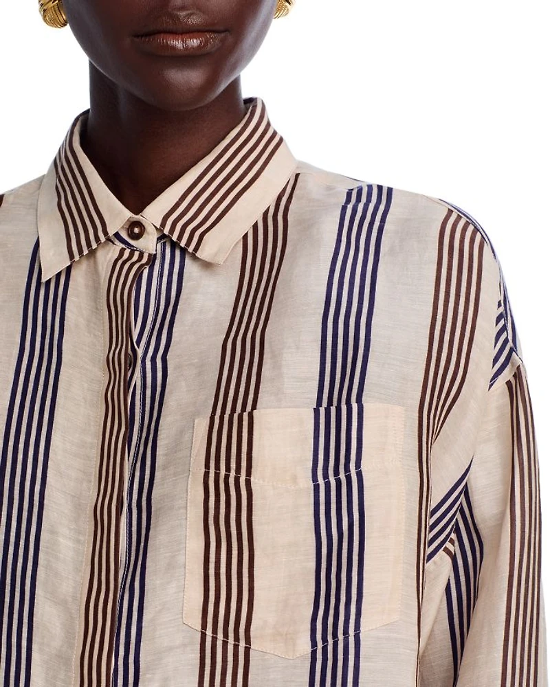 Beatrice Cropped Shirt