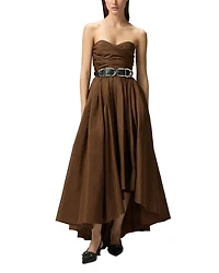 Taffeta Trapeze Dress