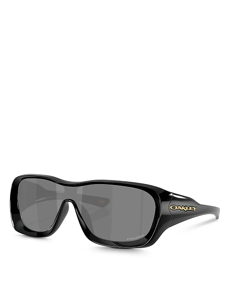 Oakley De La Salle Rectangular Mask Sunglasses, 130mm