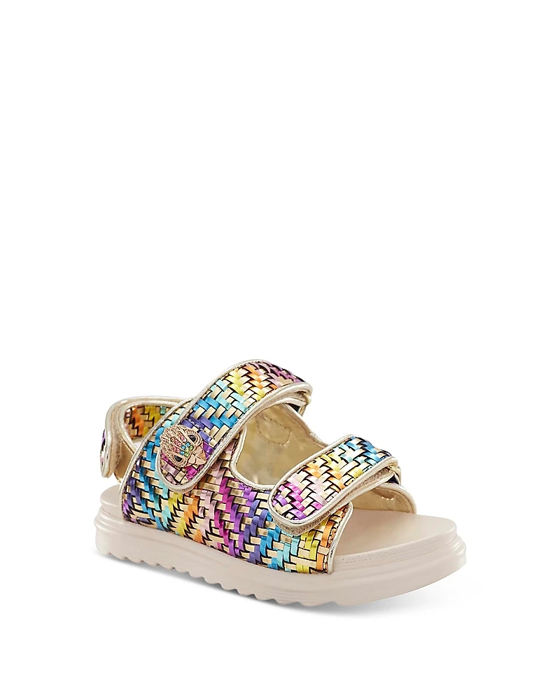 Kurt Geiger London Girls' Mini Orson Sandals - Toddler, Little Kid, Big Kid