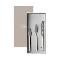 Mepra Fantasia Turtle Dove 3 Piece Cheese Knife Set